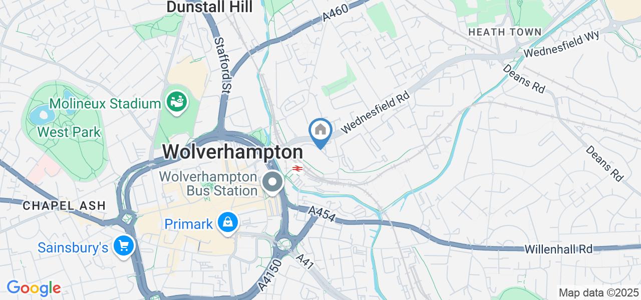 2 Bed Flat, Broad Gauge Way, WV10