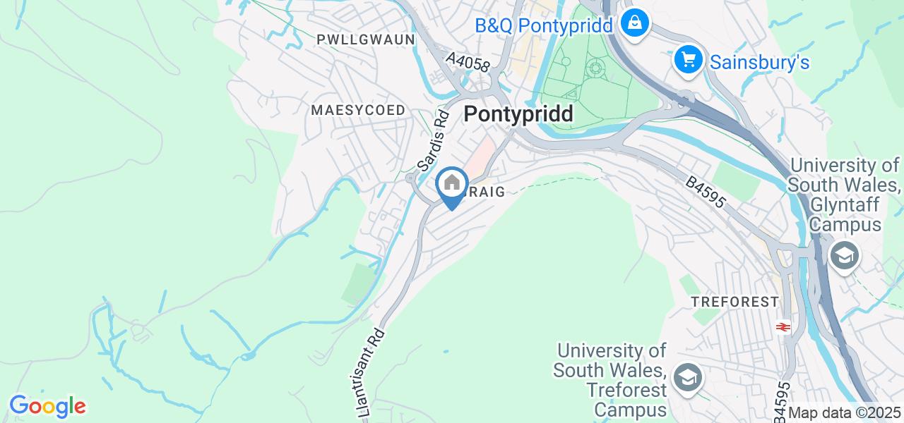 3 Bed Terraced House, Leyshon Street, CF37