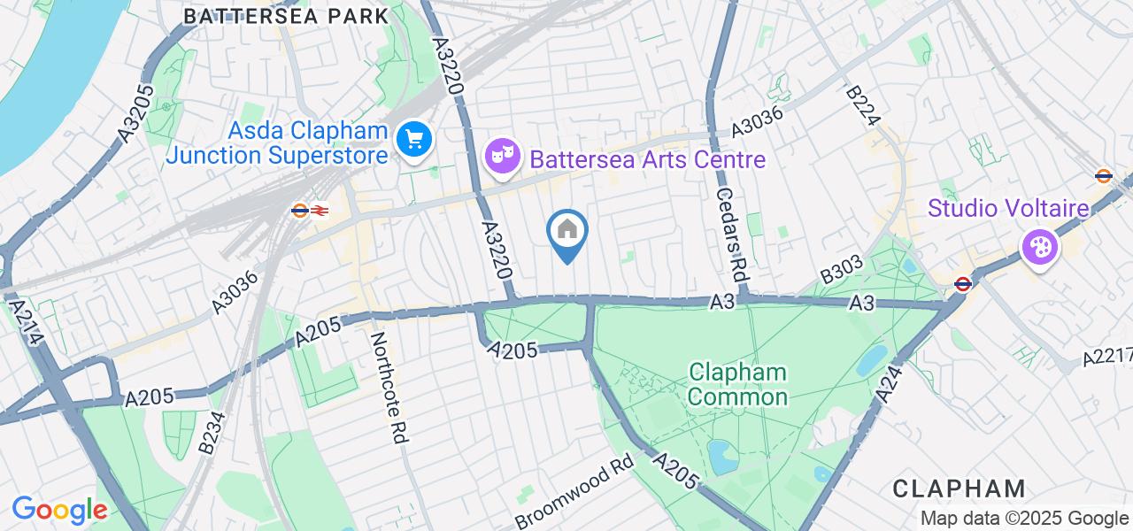 1 Bed Flat, Sugden Road, SW11