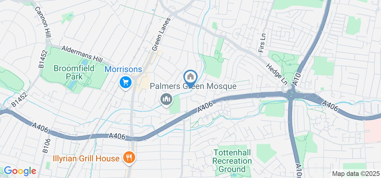 1 Bed Maisonette, Hamilton Way, N13
