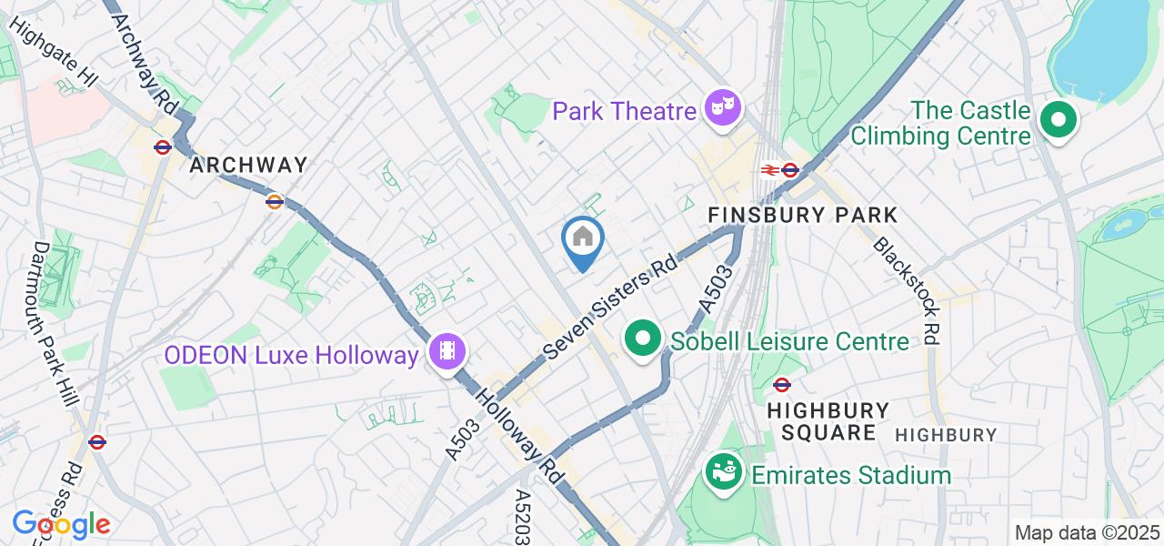 1 Bed Flat, Tiltman Place, N7