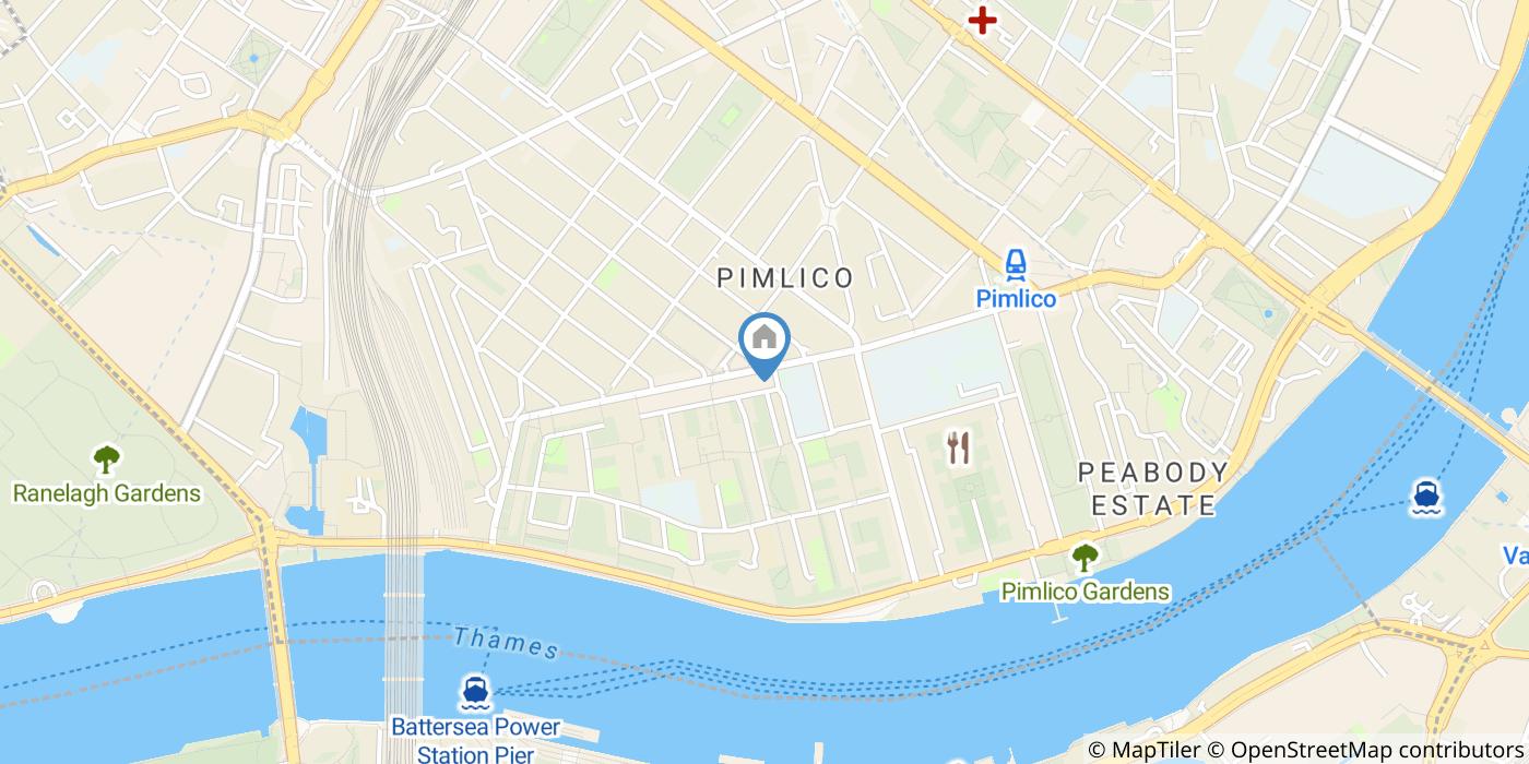 Room in a Shared Flat, De Quincey House, SW1V