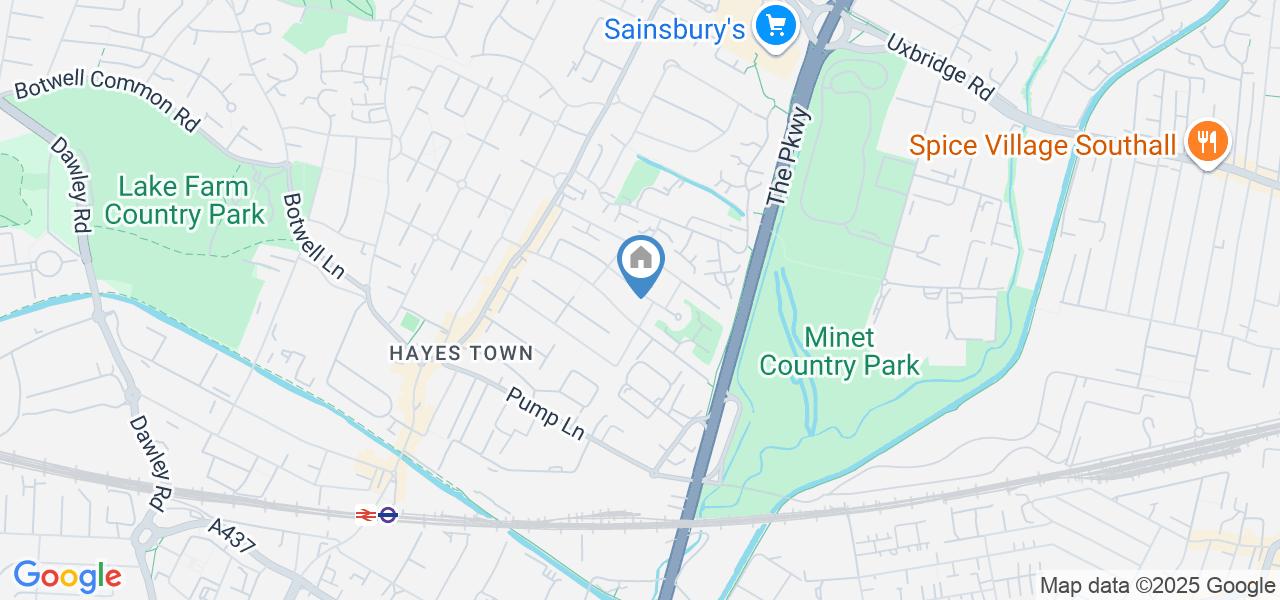 Studio Flat, Halsway, UB3