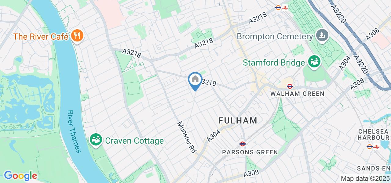1 Bed Flat, Filmer Road, SW6
