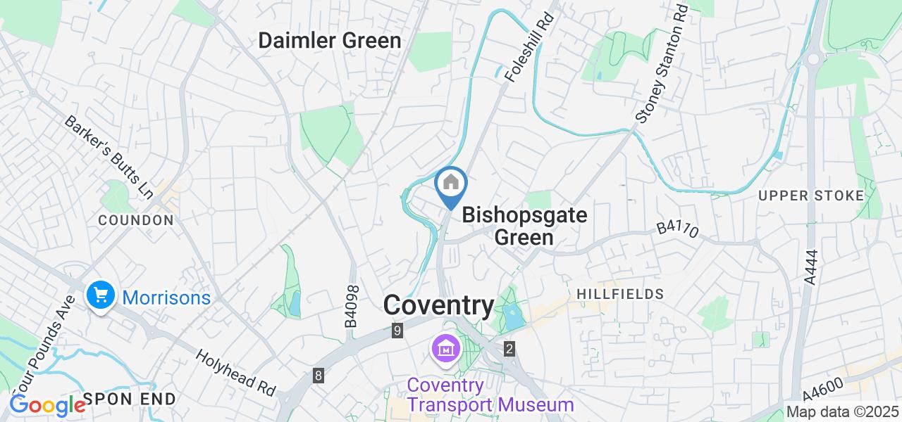 1 Bed Flat, Corporation House, CV1