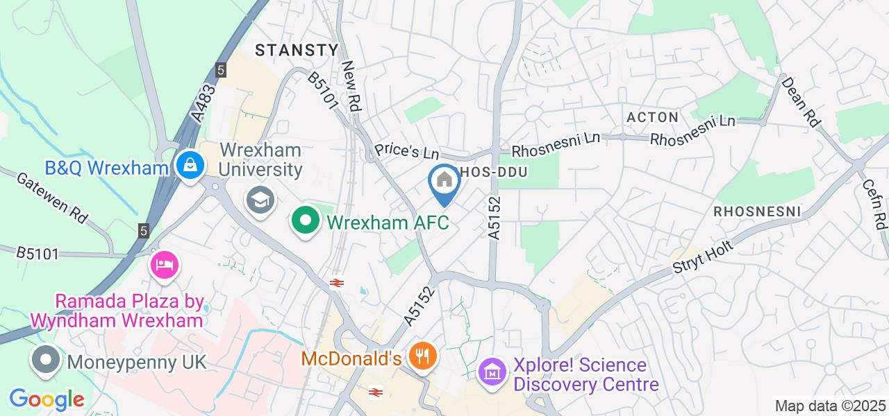Room in a Shared House, Cunliffe Street, LL11