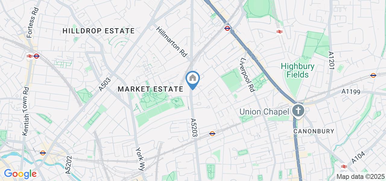 Studio Flat, Caledonian Road, N7