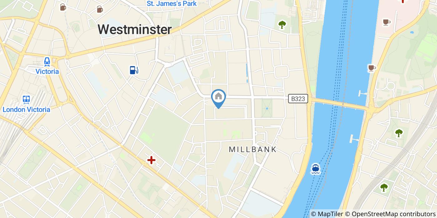 1 Bed Flat, Abady House, SW1P