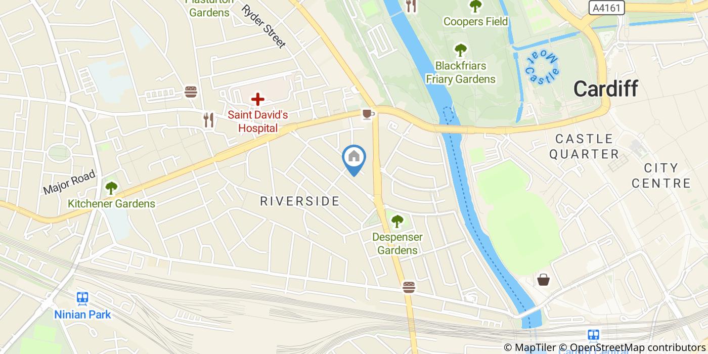 5 Bed Flat, Neville Street, CF11