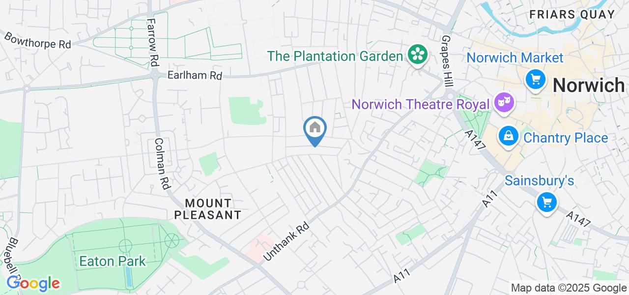 3 Bed Terraced House, Whitehall Road, NR2