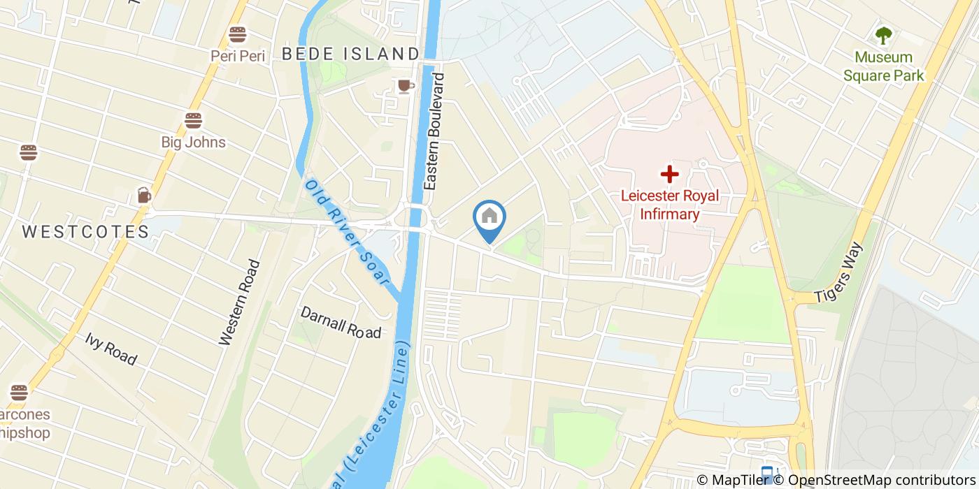 1 Bed Flat, Thirlmere St, LE2