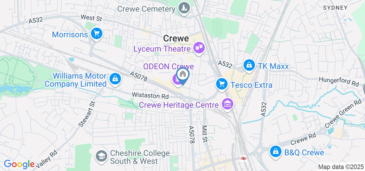 1 Bed Flat, Eaton Street, CW2