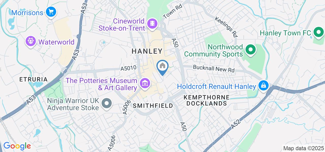 Studio Flat, Tontine Street, ST1