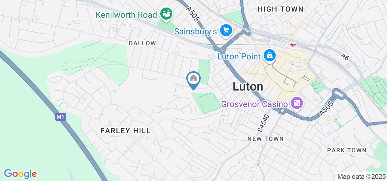 Studio Flat, Luton, LU1