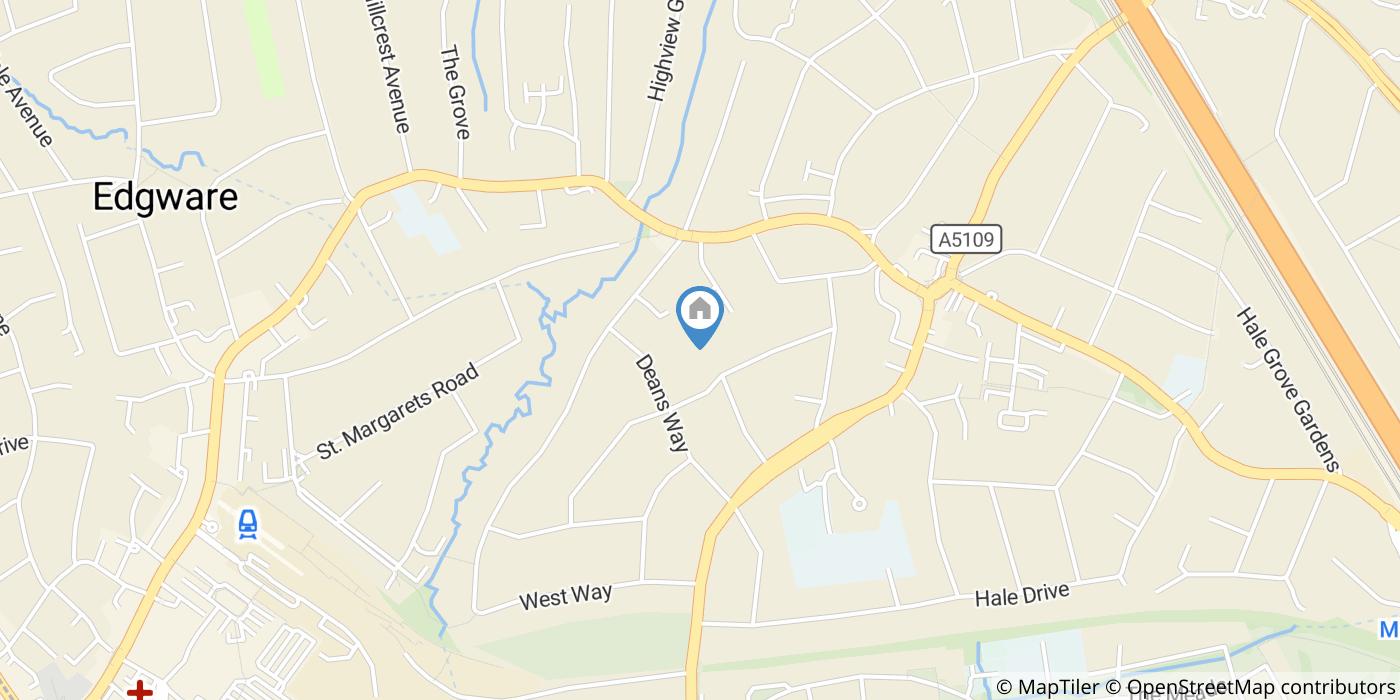 4 Bed Terraced House, Alders Close, HA8