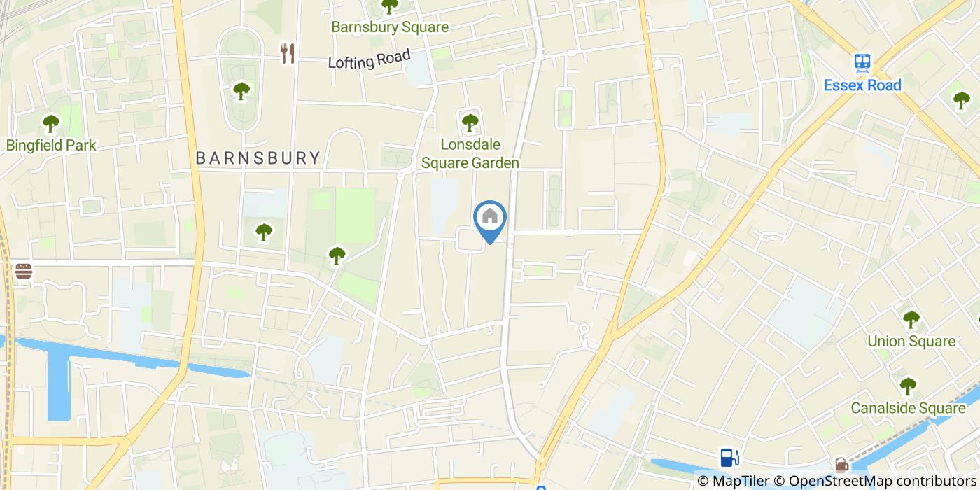 2 Bed Flat, Cloudesley Square, N1