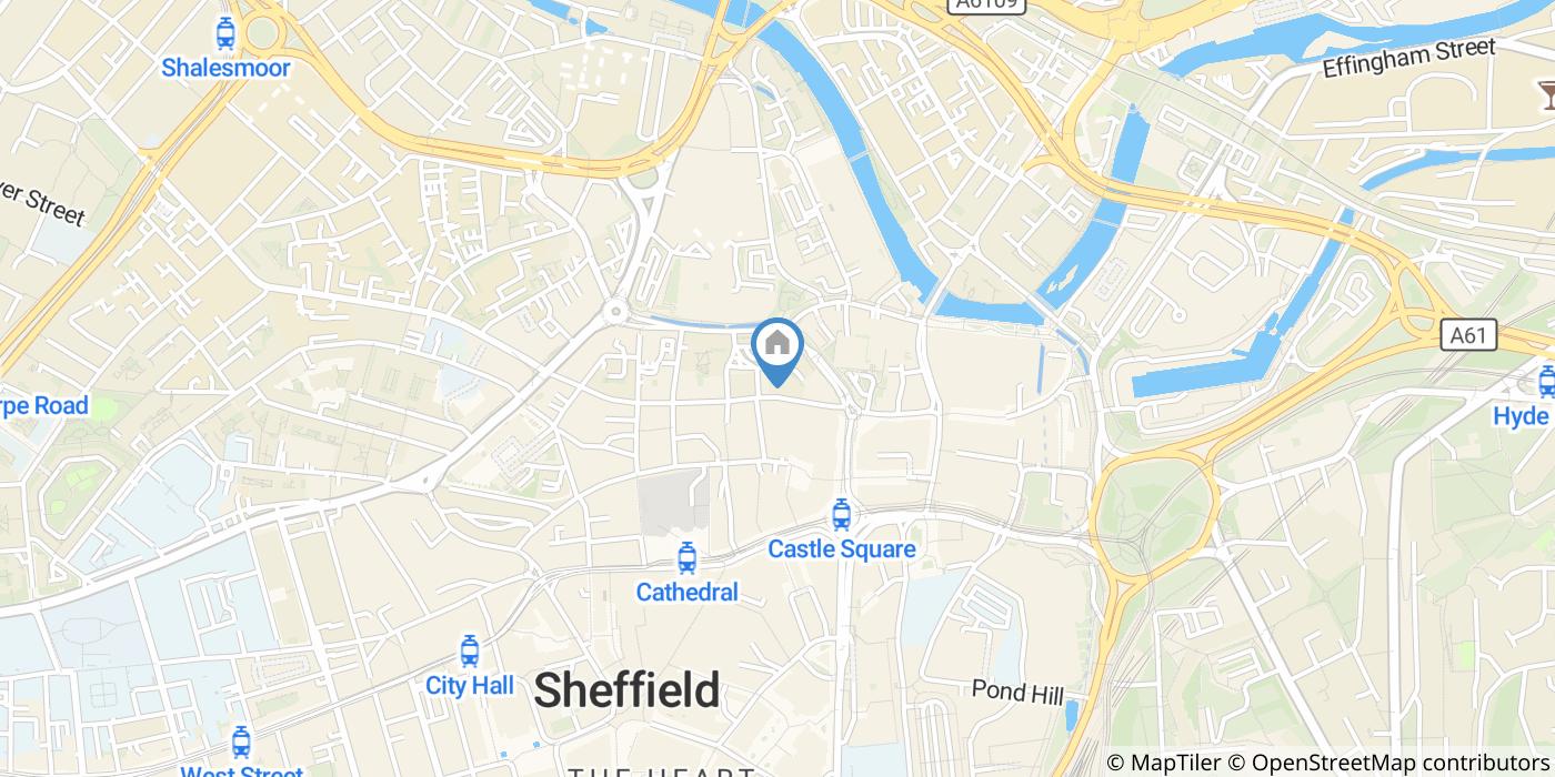 2 Bed Flat, Sheffield, S1