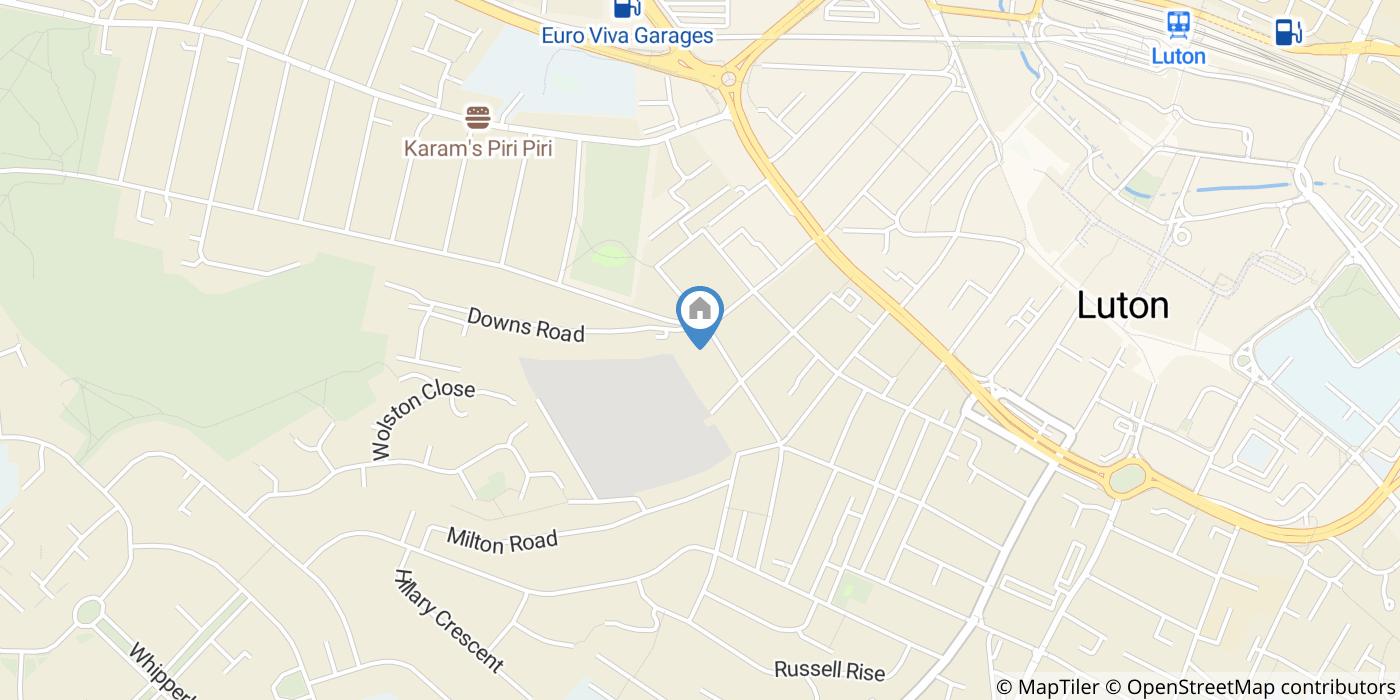 2 Bed Flat, Ash Villa, LU1
