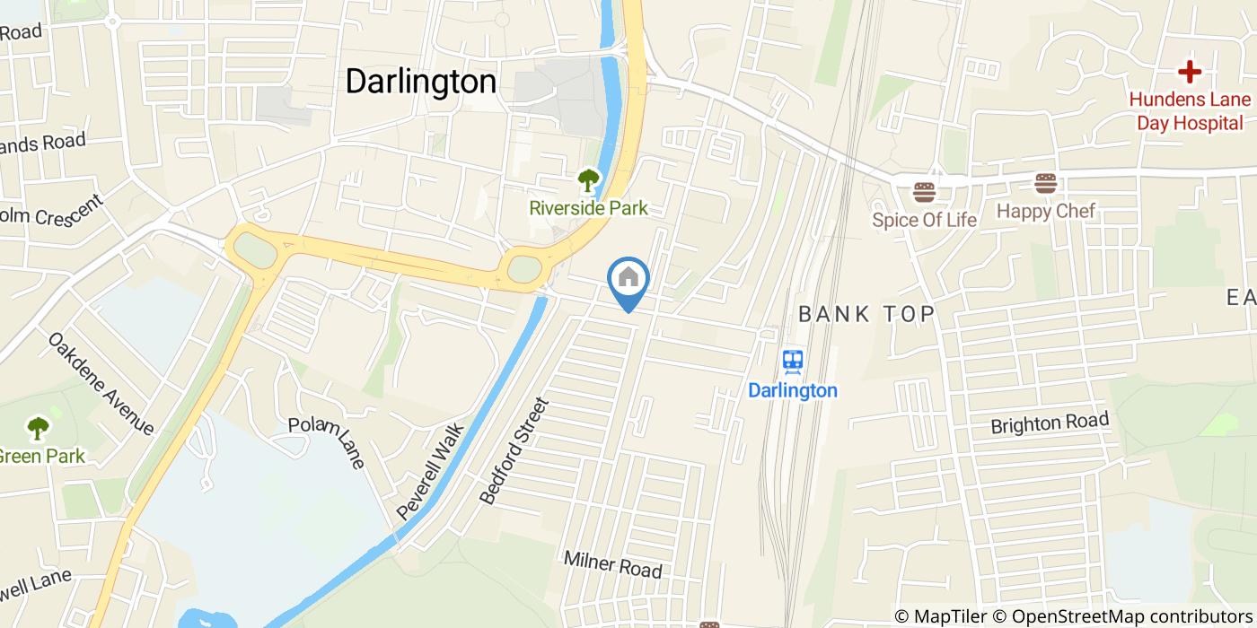1 Bed Flat, Victoria Road, DL1