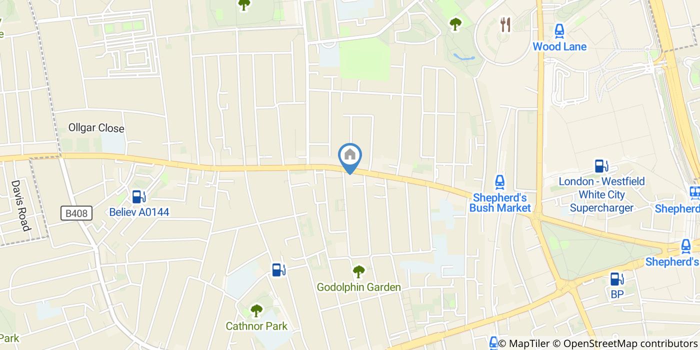 Studio Flat, Shepherds Bush, W12