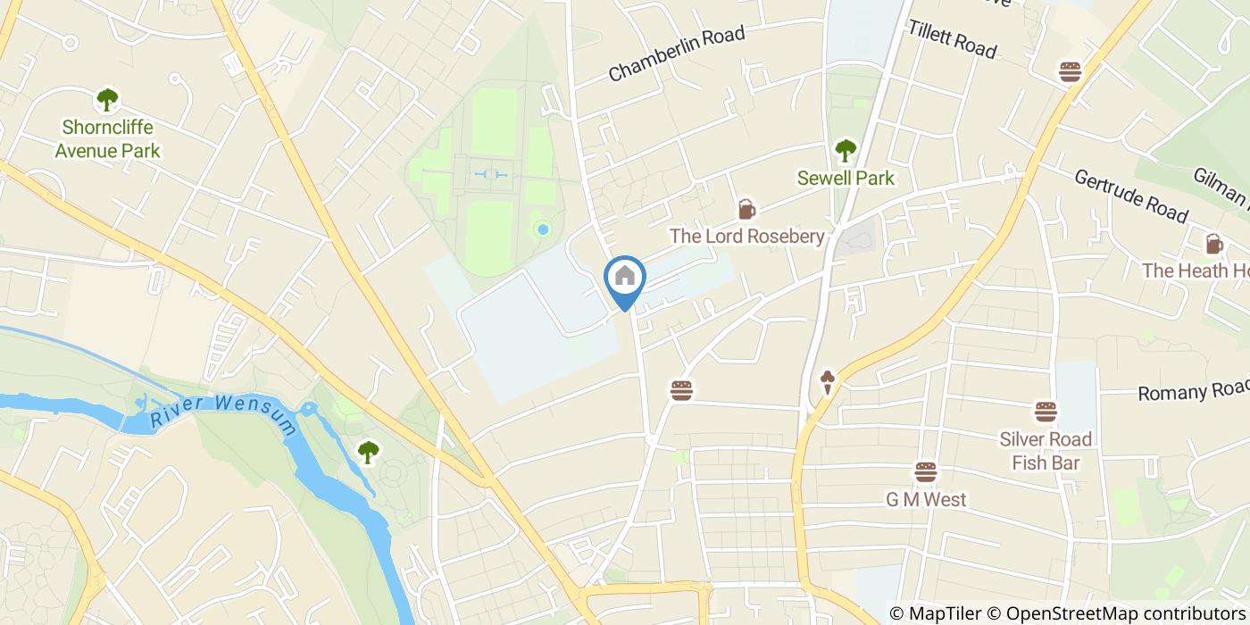 1 Bed Flat, Angel Rd, NR3