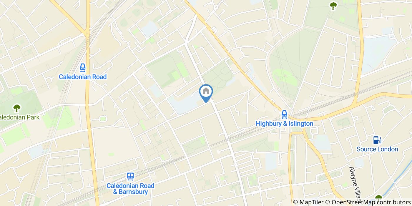 1 Bed Flat, Amber Court, N7