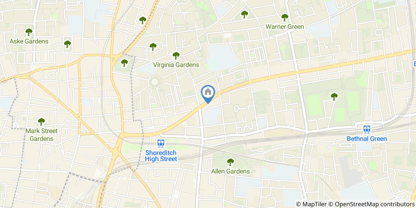 Room in a Shared Flat, Bethnal Green Road, E2