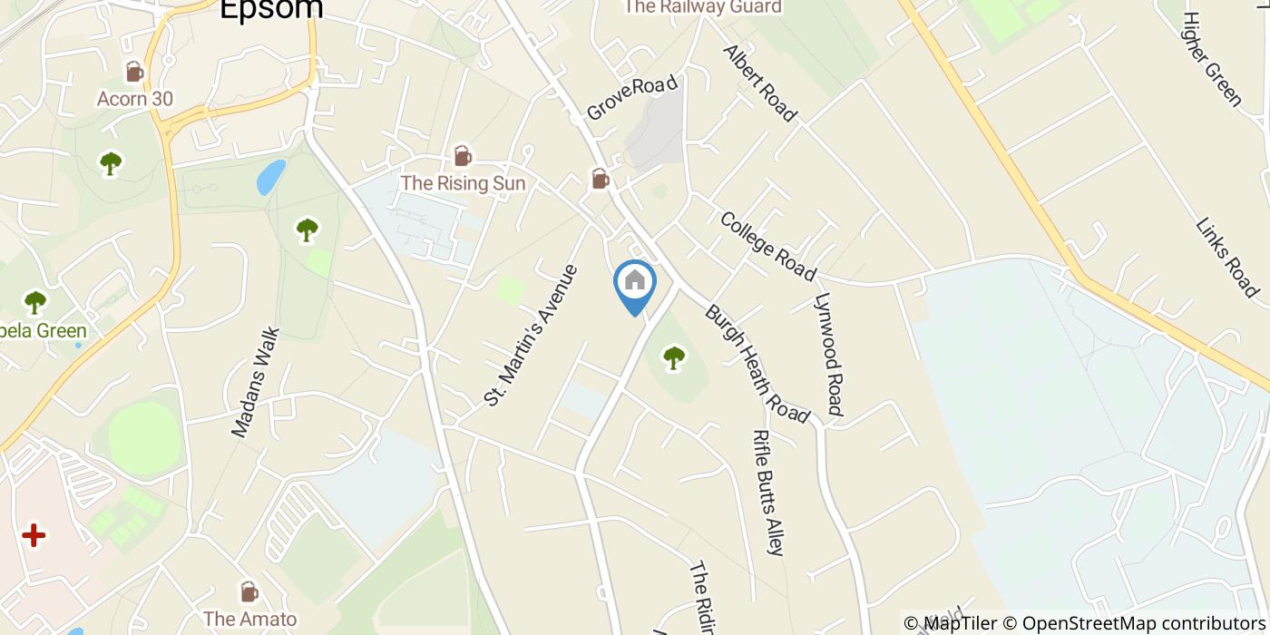 Studio Flat, Beechcroft, KT18