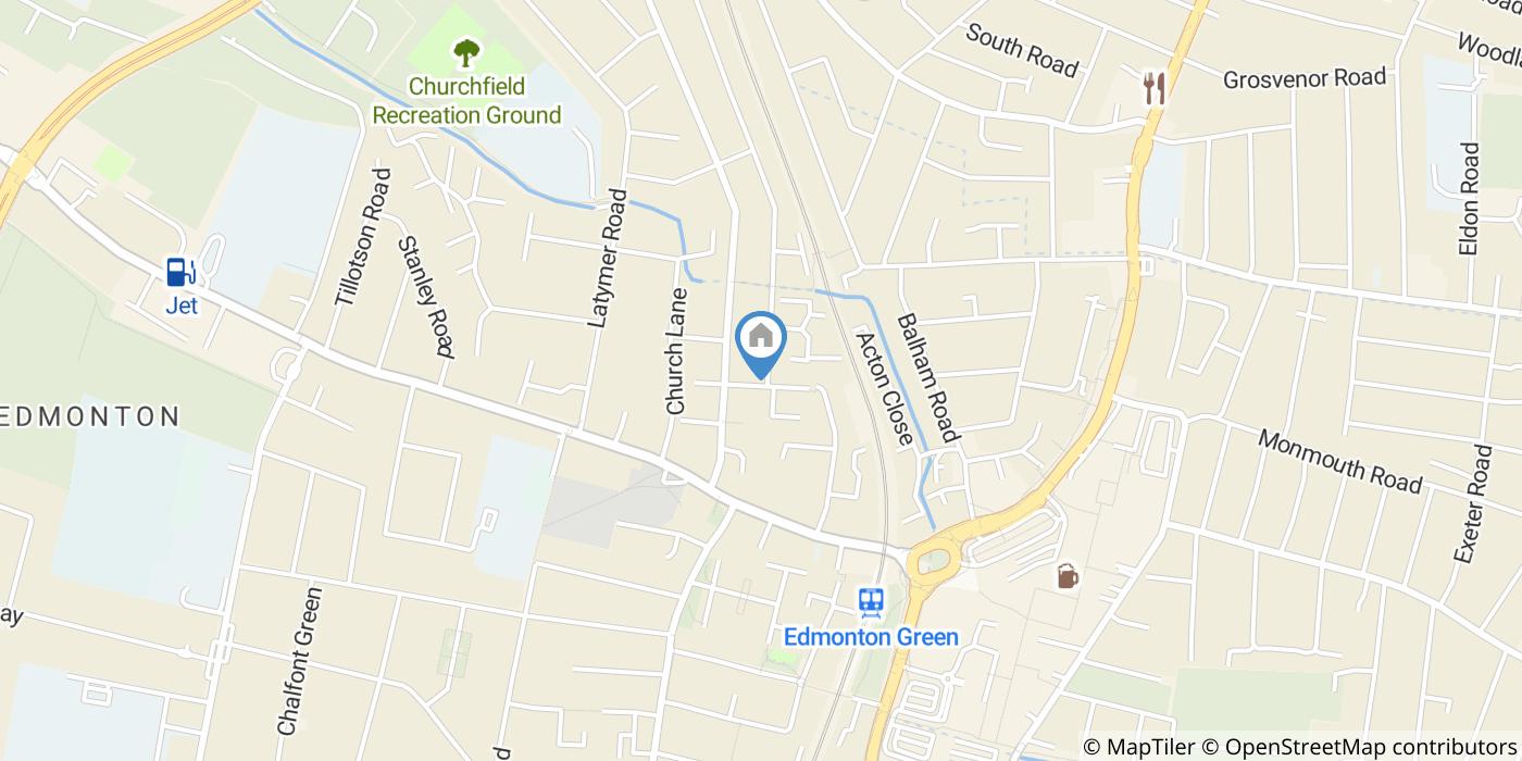 1 Bed Flat, Chichester Road, N9