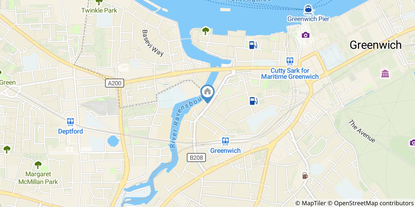 1 Bed Flat, Norman Road, SE10