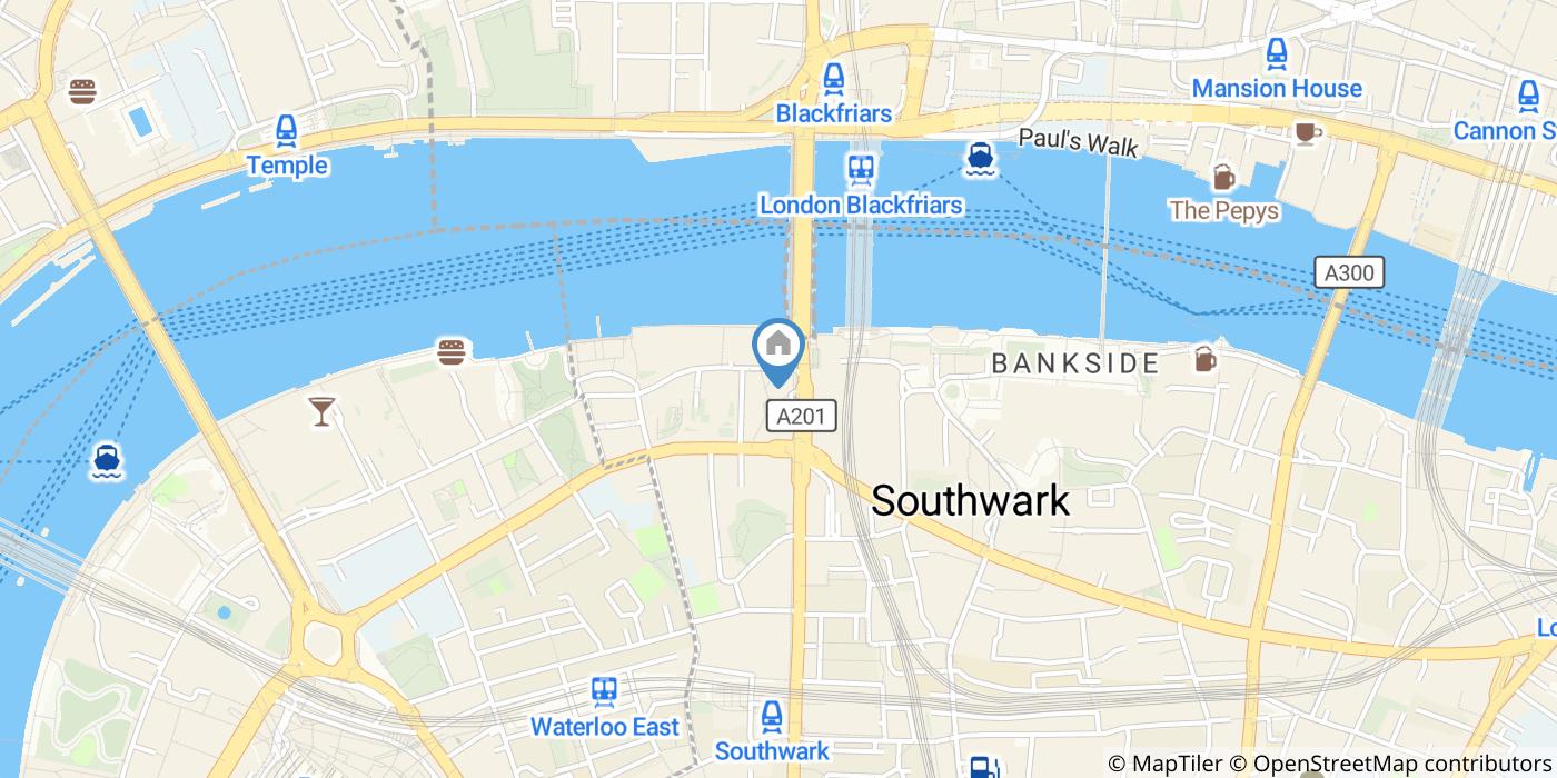 2 Bed Flat, One Blackfriars, SE1