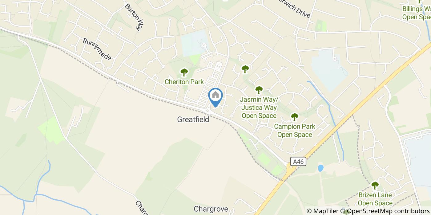 2 Bed Terraced House, The Greenings, GL51