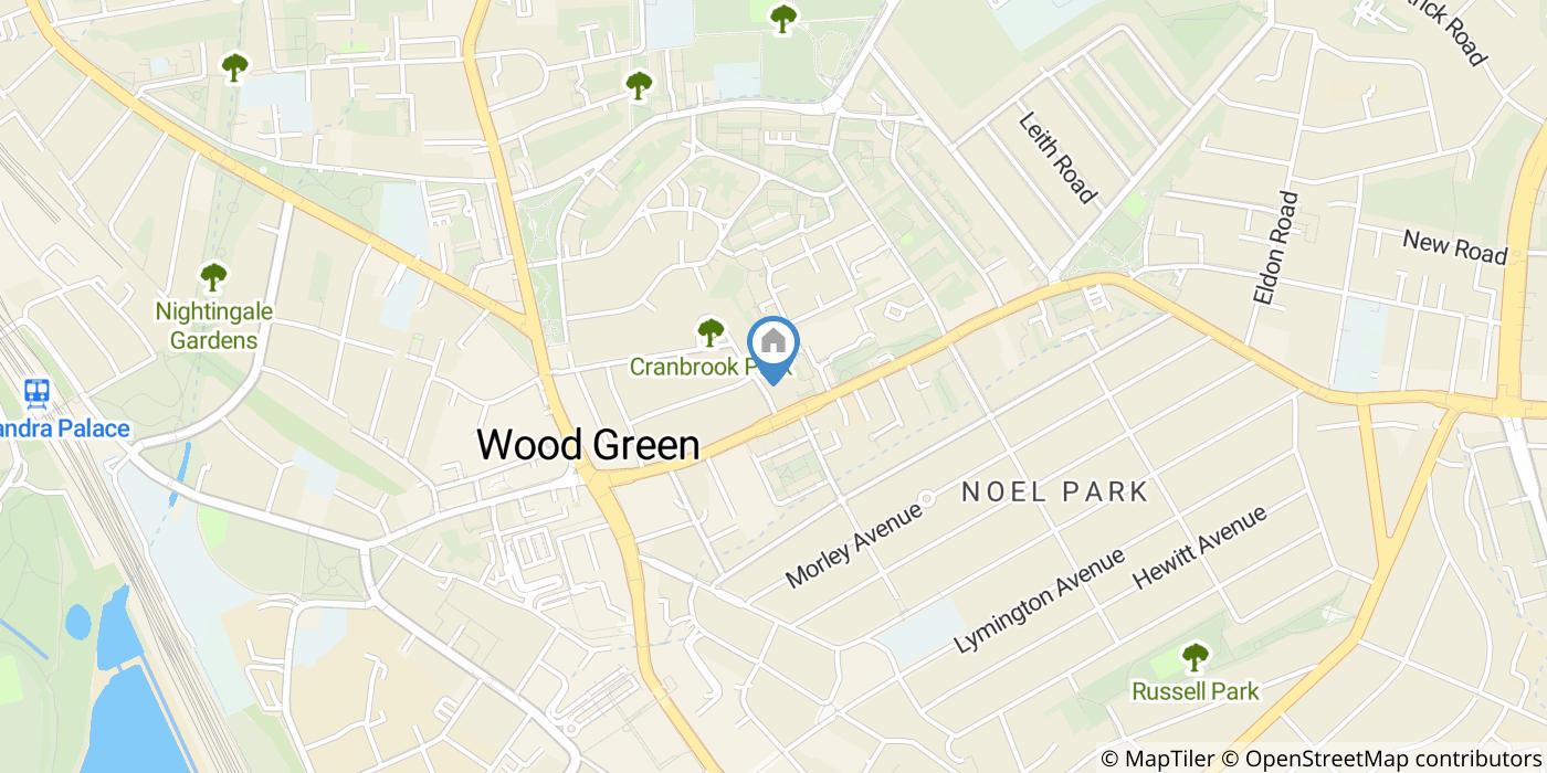 Room in a Shared House, St. Albans Crescent, N22
