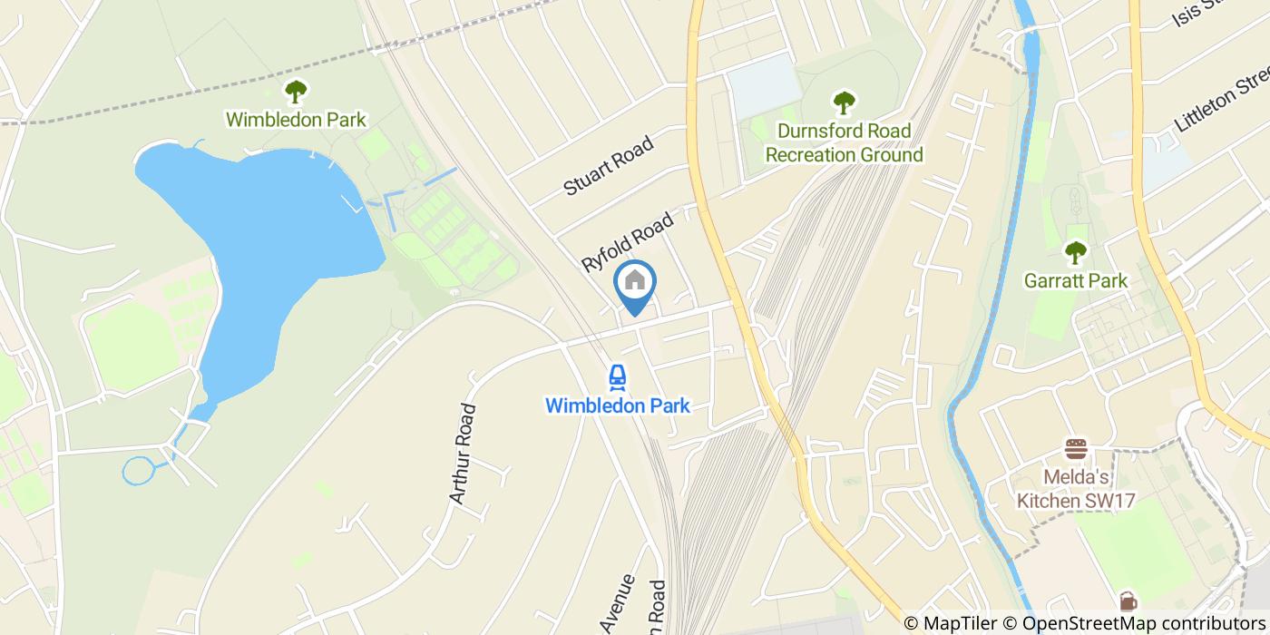 1 Bed Flat, Arthur Road, SW19