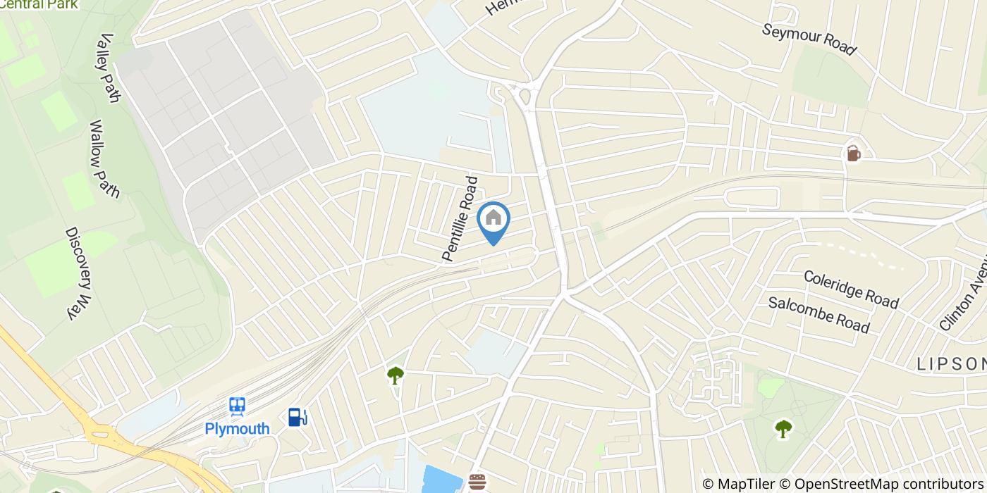 Studio Flat, Ermington Terrace, PL4