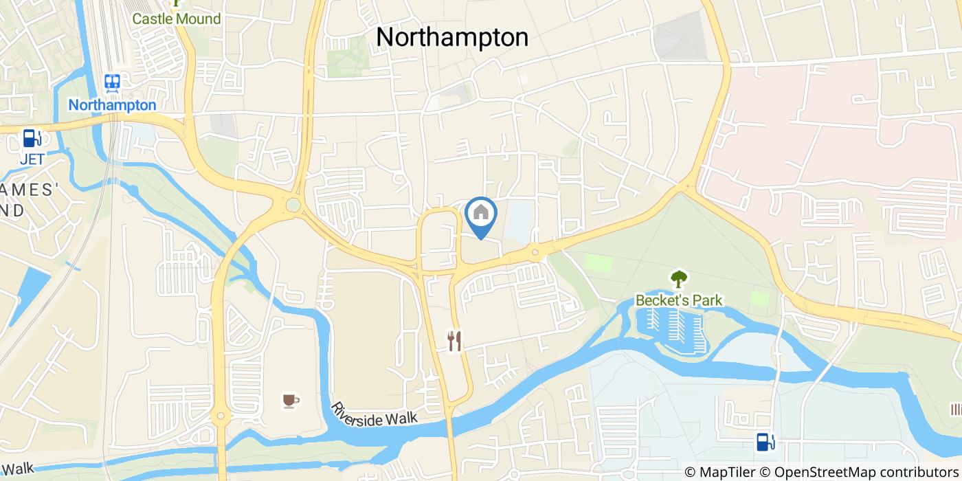 3 Bed Terraced House, Victoria Promenade, NN1