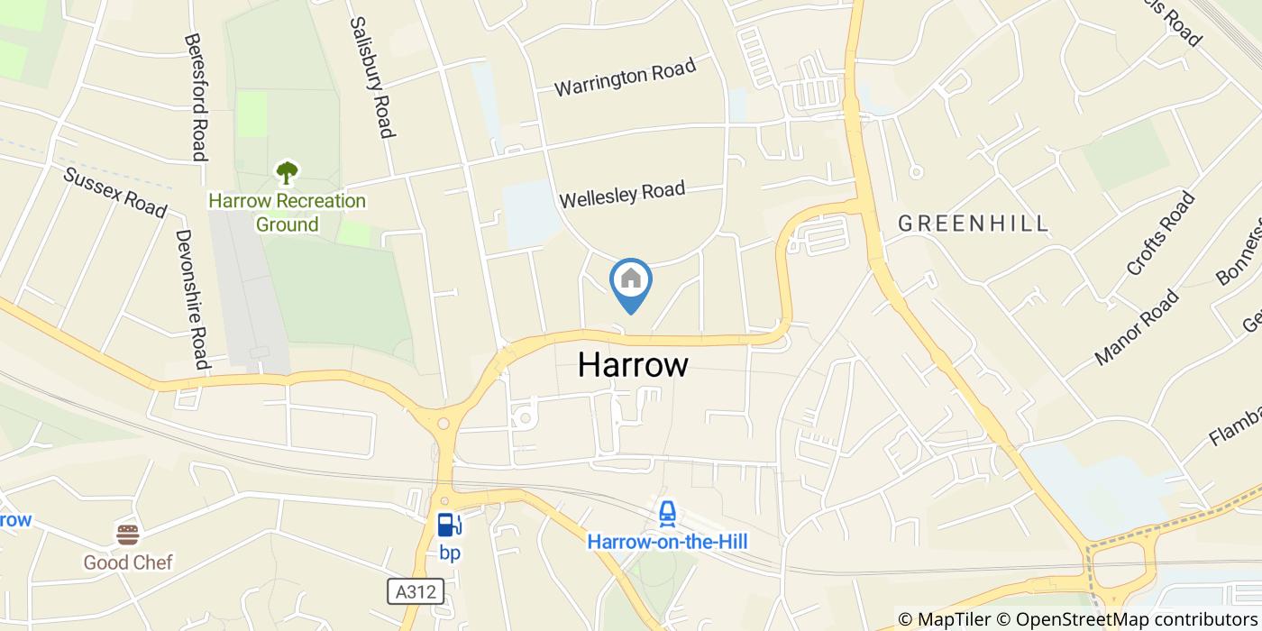 Room in a Shared Flat, Byron Court, HA1