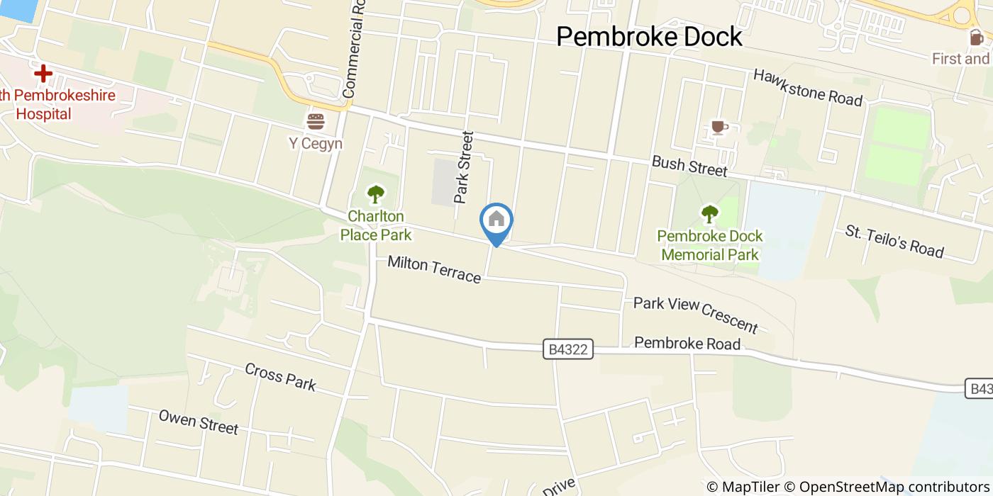 3 Bed Terraced House, Prospect Place, SA72