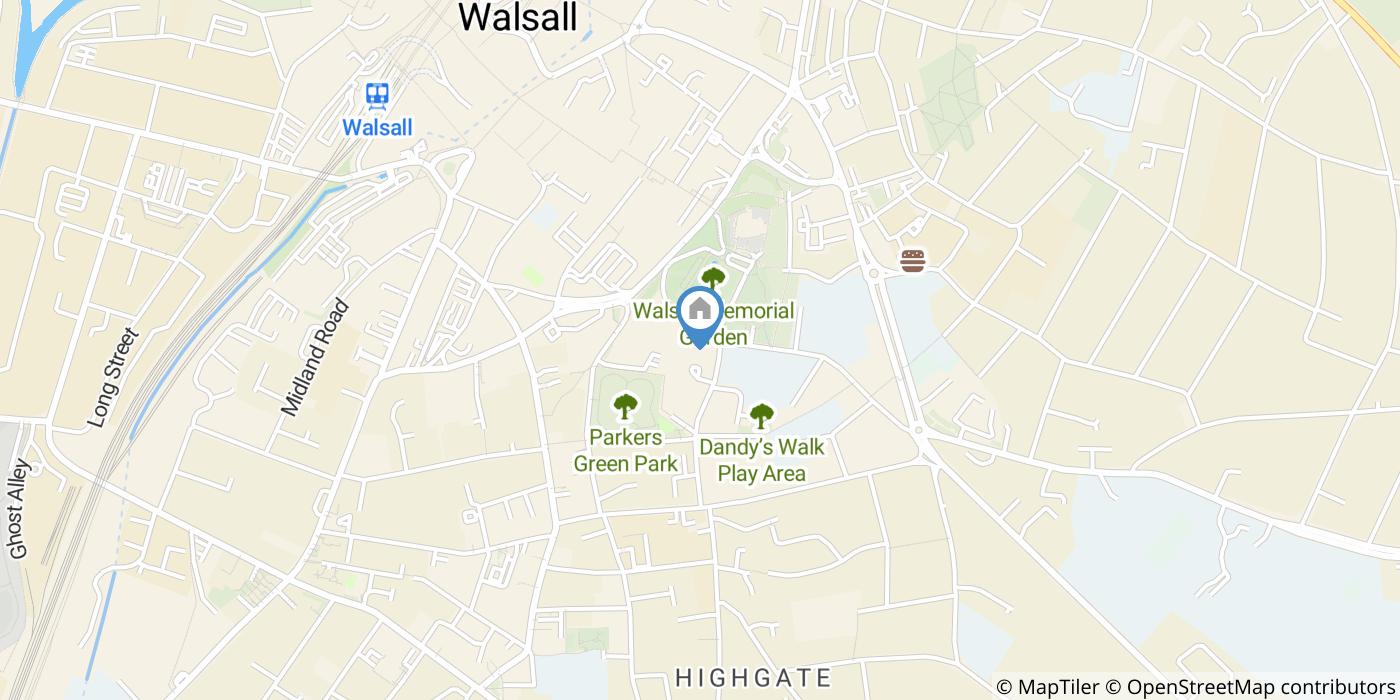 Studio Flat, New Street, WS1