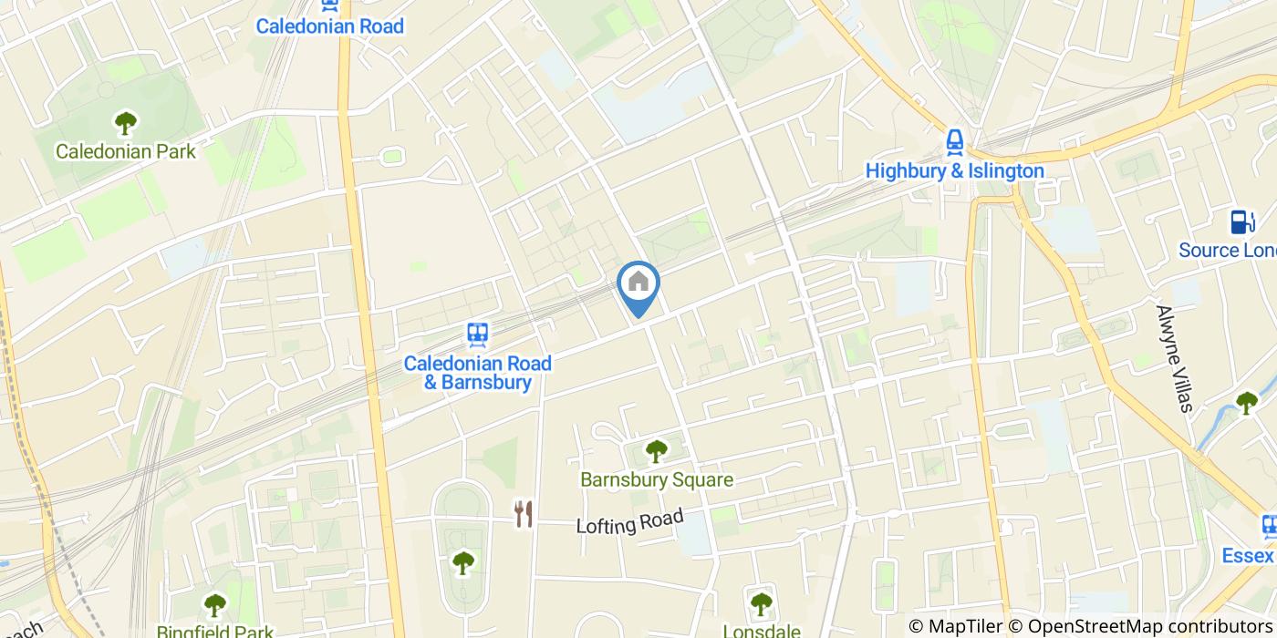 1 Bed Flat, Offord Road, N1