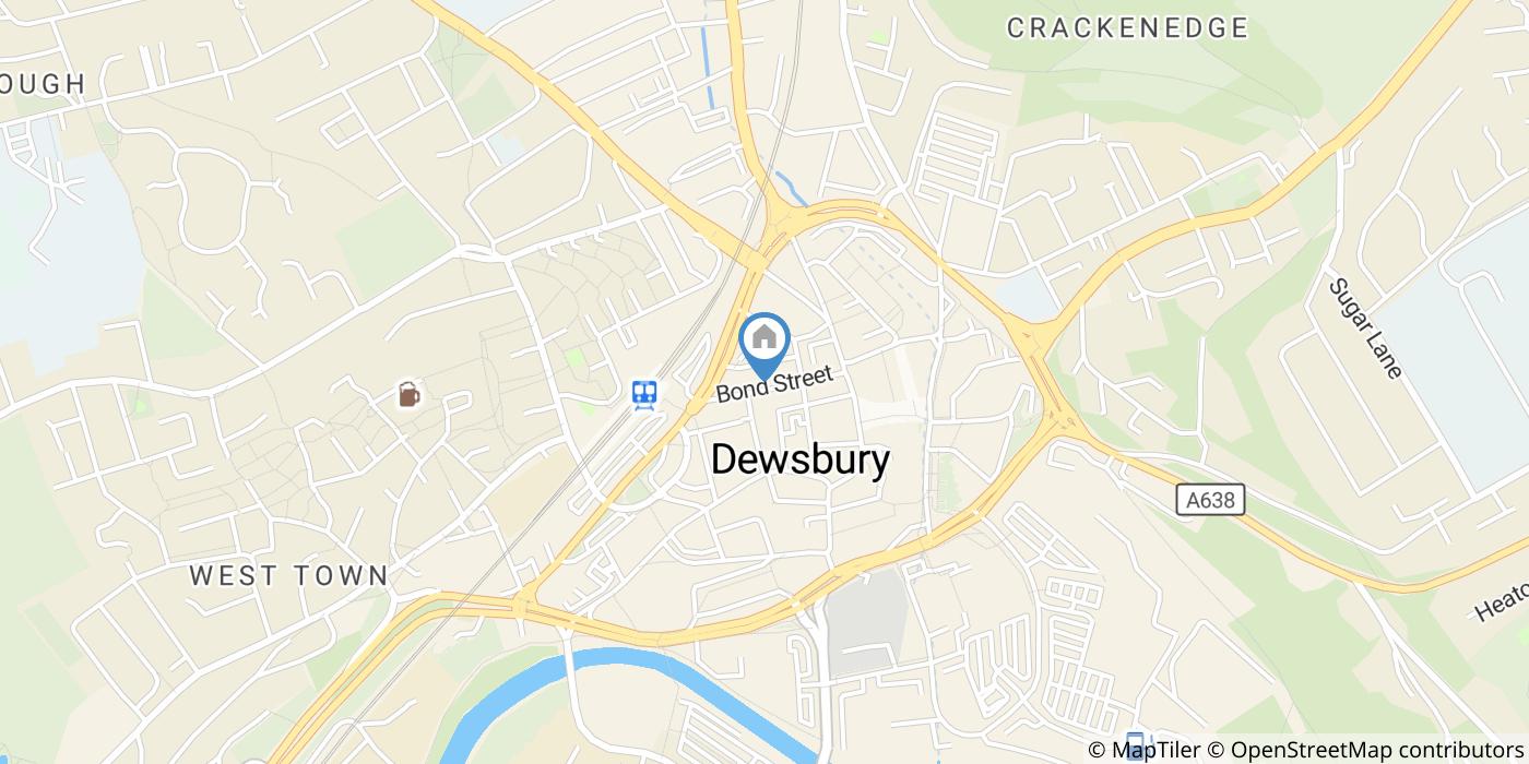 Studio Flat, Dewsbury, WF13