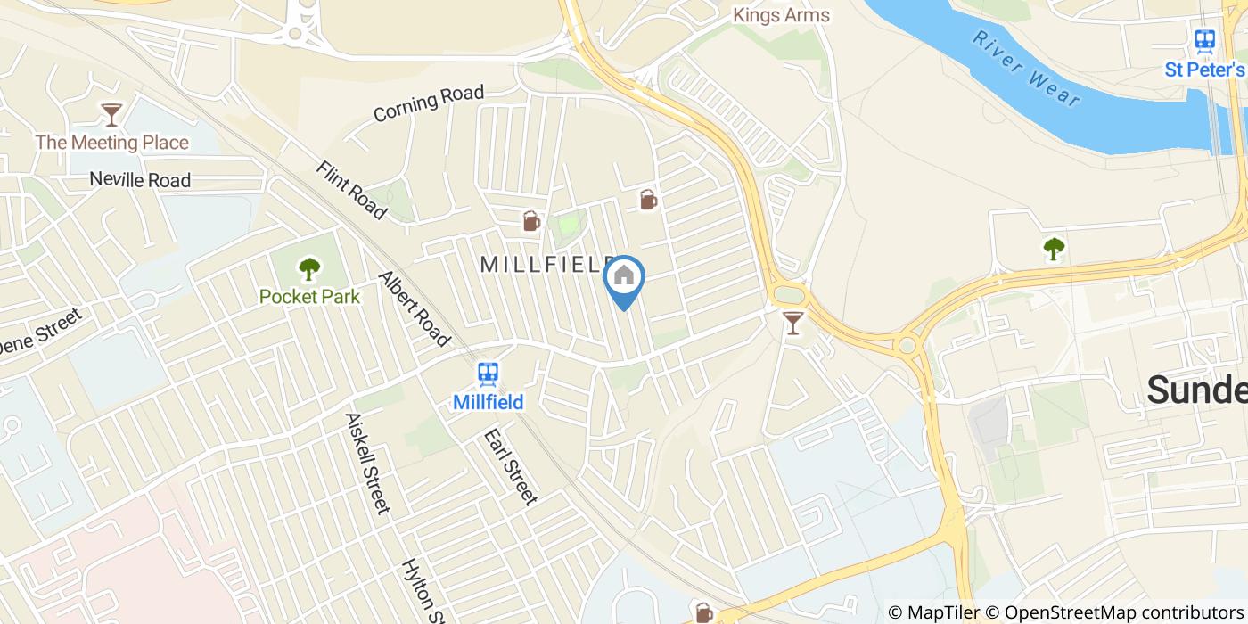 2 Bed Bungalow, Millburn Street, SR4