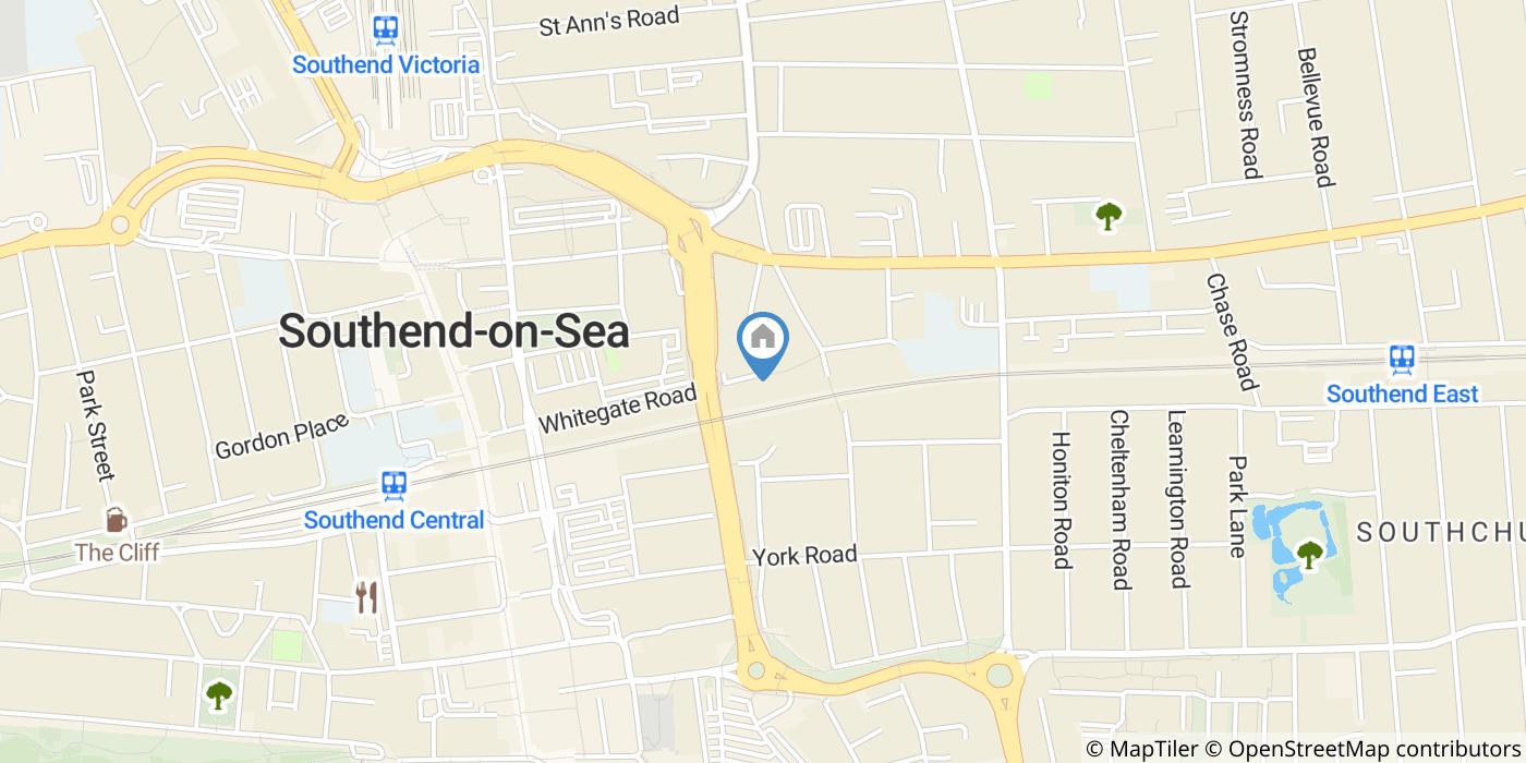2 Bed Flat, Grange Gardens, SS1
