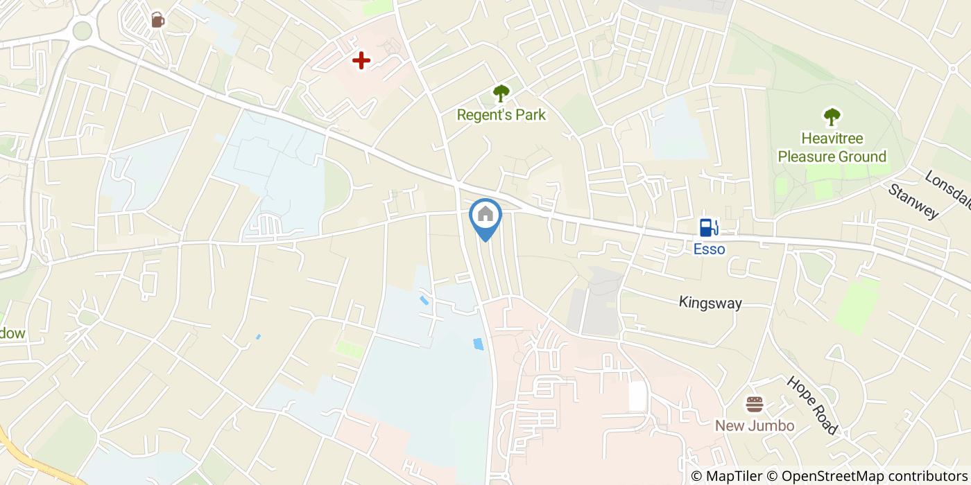 4 Bed Terraced House, Baker Street, EX2