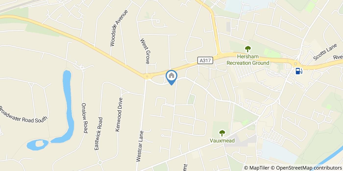 4 Bed Semi-Detached House, Queens Road, KT12