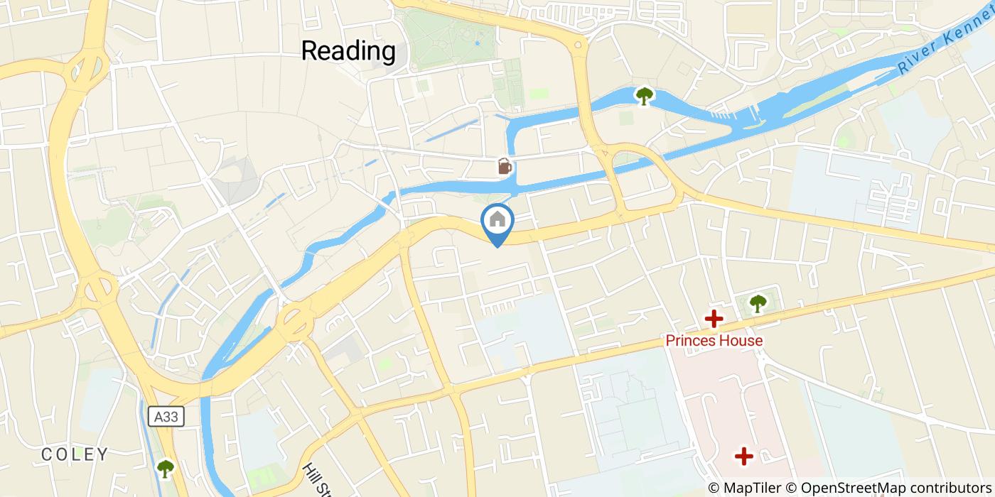 1 Bed Flat, Queens Road, RG1