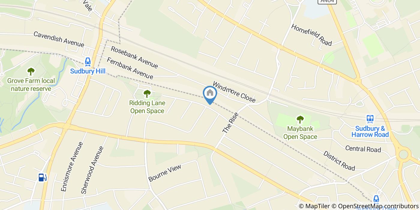 Studio Flat, Sudbury Heights Avenue, UB6