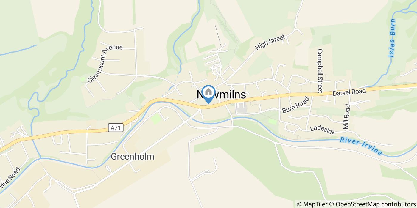 3 Bed Flat, Main Street, KA16