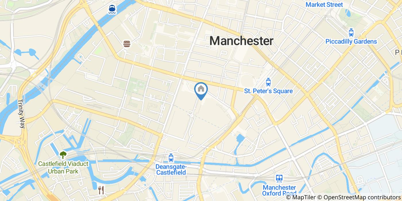 1 Bed Flat, Watson Street, M3