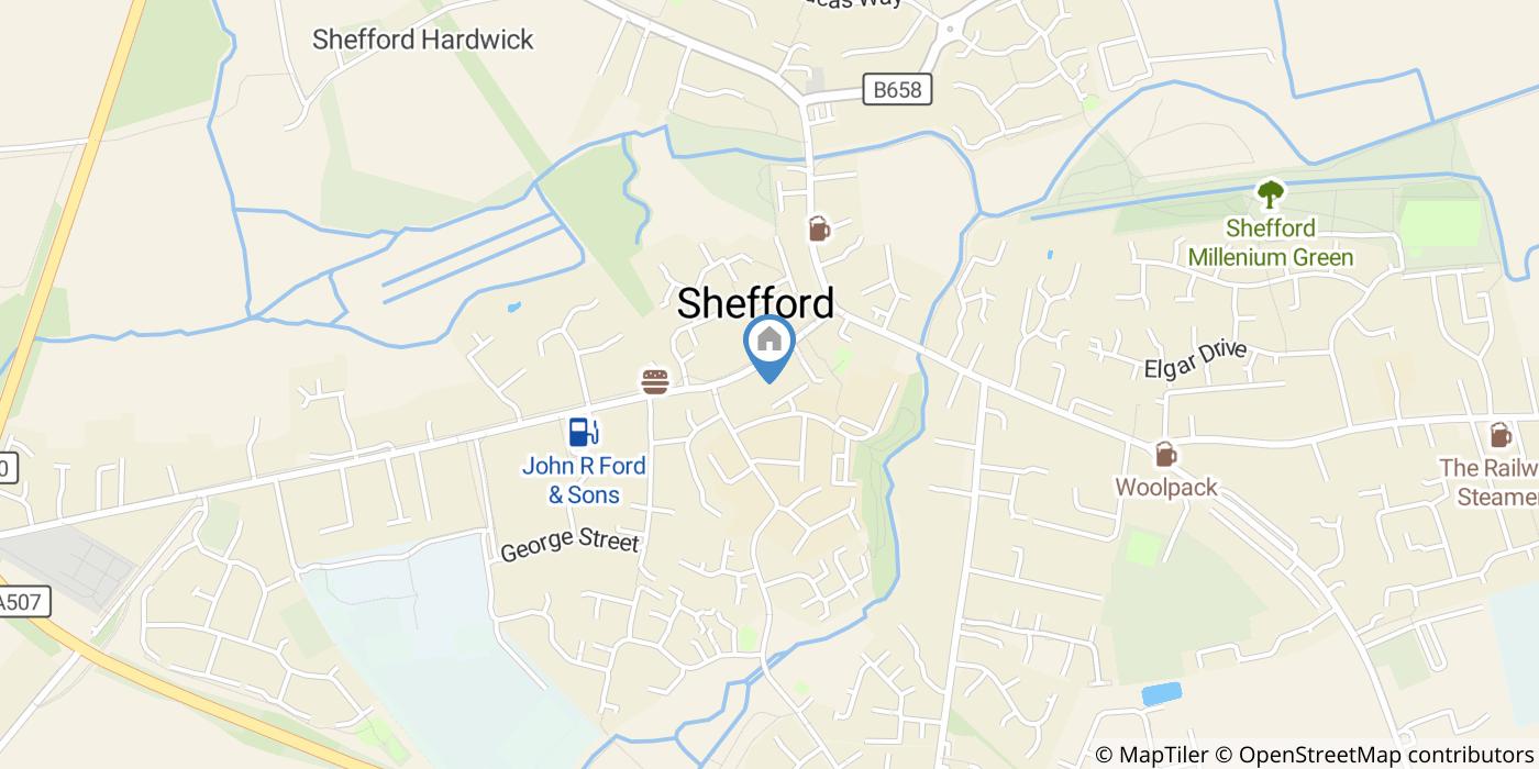 2 Bed Maisonette, St. Francis Court, SG17